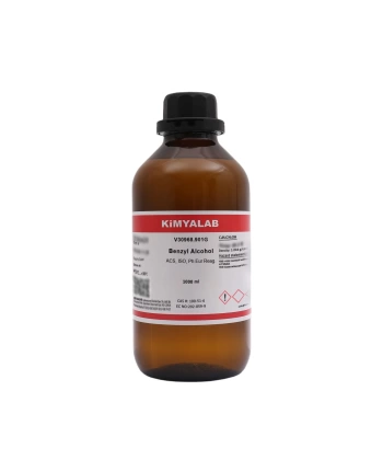 Benzil Alkol 1 Litre Cam Şişe - Benzyl Alcohol - (CAS No:100-51-6)