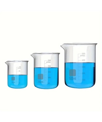 Cam Beher Seti ( 100mL + 250mL + 500mL ) 3 Adetlik Set