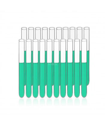 Cam Deney Tüpü (Test Tüpü) 18x180 mm - 10 Adetlik Set - Yüksek Kaliteli