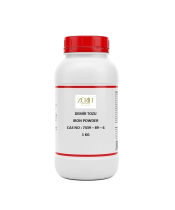 Demir Tozu 1 Kg - Iron Powder - Food Grade (CAS No: 7439-89-6)