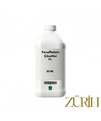 Fenolftalein (Phenolphtalein) İndikatör Çözeltisi 50 mL - %1