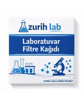 Filtre Kağıdı 90 mm – Kalitatif Hızlı Grade 4 | Laboratuvar Filtrasyon Kağıdı – Zurih Lab