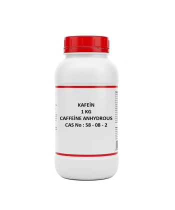 Kafein 1 Kg - Kafein Anhydrous - Yüksek Kaliteli - (CAS NO:58-08-2)