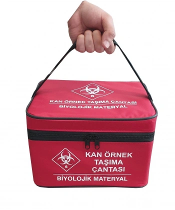 Kan Örnek Taşıma Çantası 64 Örneklik