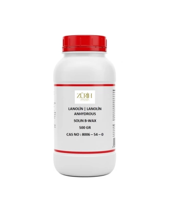 Lanolin 500 Gr. - Farma Kalite - Lanolin Anhydrous B.P.2000 - SOLIN-B