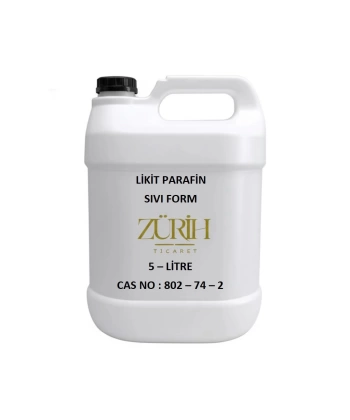 Likit Parafin Sıvı Form - 5 Litre - Yüksek Kaliteli