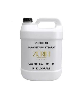Magnezyum Stearat 5 KG – Yüksek Kaliteli / Endüstriyel Kullanım İçin Saf Madde