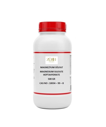 Magnezyum Sülfat 500 Gr. - Farma Kalite - Magnesium Sulfate Heptahydrate USP