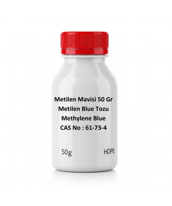 Metilen Mavisi Tozu 50 Gr - Metilen Blue Tozu - Methylene Blue