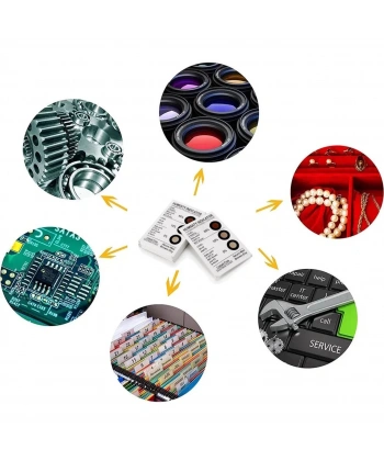 Nem İndikatör Kartı (Yavaş) - 6 Noktalı Gösterge Kartları 25 Adetlik Paket - Yüksek Kaliteli