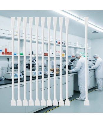 Plastik Baget Çubuk 250 mm – Laboratuvar Karıştırma Çubuğu – 10 Adetlik Set