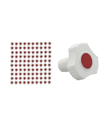 Plastik Sızdırmaz Tıpa (Kapak) 12/21 Şilifli - Üçgen Form - 100 Adetlik Toptan Set