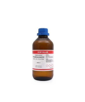 Trietanolamin ≥ 99% - TEA Triethanolamine - 1 Litre Cam Şişe - (Cas No: 102-71-6)