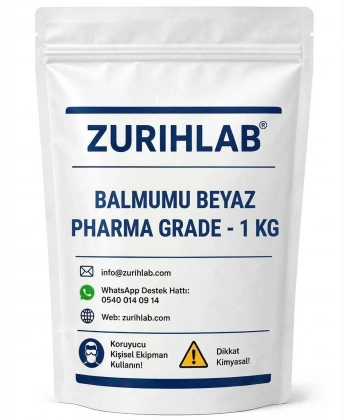 ZURIHLAB Beyaz Balmumu - Pharma Grade - 1KG