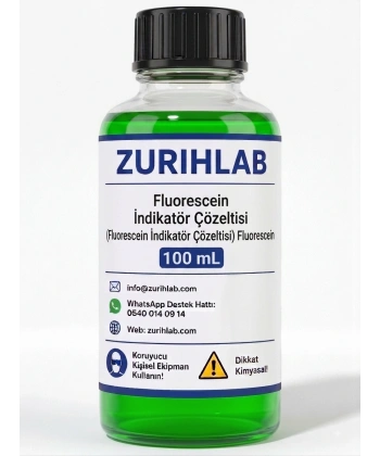 ZURIHLAB Fluorescein İndikatör Çözeltisi 100 mL