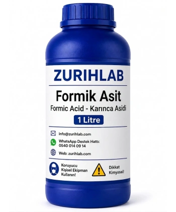 ZURIHLAB Formik Asit 1 Litre - Formic Acid - Karınca Asidi