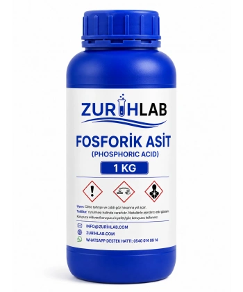 ZURIHLAB Fosforik Asit 1 KG - Phosphoric Acid