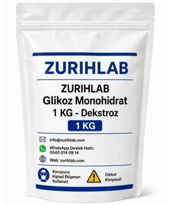 ZURIHLAB Glikoz Monohidrat 1 KG - Dekstroz