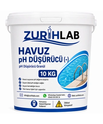 ZURIHLAB Havuz pH Düşürücü (-) 10 KG