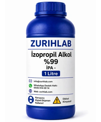 ZURIHLAB İzopropil Alkol %99 İPA - 1 Litre