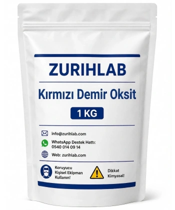 ZURIHLAB Kırmızı Demir Oksit 1 KG