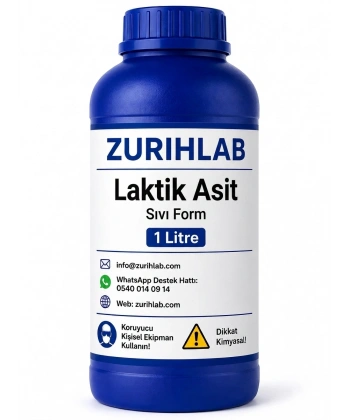 ZURIHLAB Laktik Asit Sıvı Form - Lactic Acid - 1LT