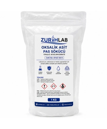 ZURIHLAB Oksalik Asit 1 KG - Pas Sökücü
