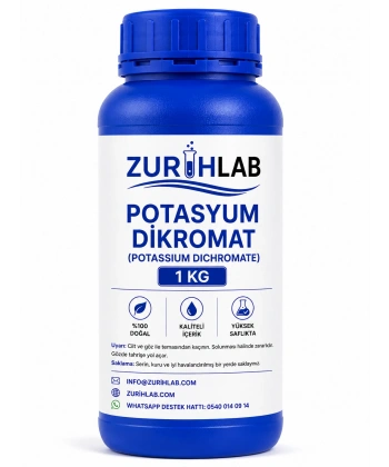 ZURIHLAB Potasyum Dikromat 1 KG - Potassium Dichromate