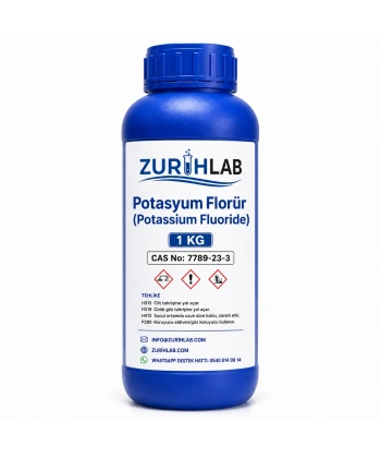 ZURIHLAB Potasyum Florür 1 KG - Potassium Fluoride