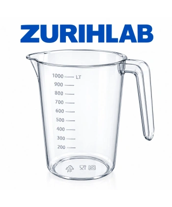 ZURIHLAB Şeffaf Ölçü Kabı Beher