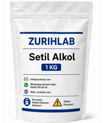 ZURIHLAB Setil Alkol 1 KG - Cetyl Alcohol
