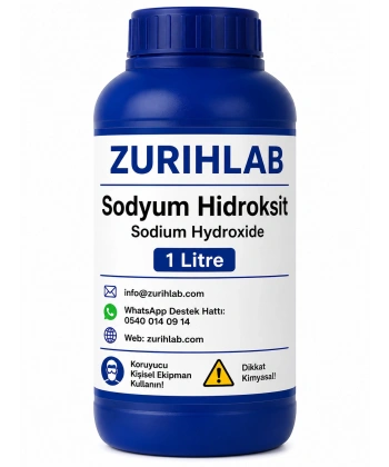 ZURIHLAB Sodyum Hidroksit - Sodium Hydroxide 1LT - Sıvı Kostik