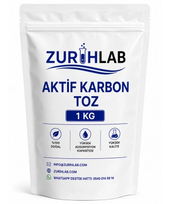 ZURIHLAB Toz Aktif Karbon 1 KG