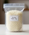 Soya Wax Flake Yaprak - 1 KG | Doğal Soya Mumu Hammaddesi