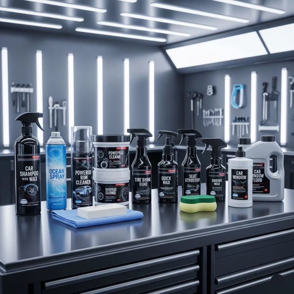 Premium Oto Bakım Seti - 12 Parça Toptan Set – Araç Temizlik ve Detaylı Bakım Kiti