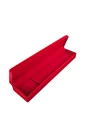 Bileklik & Tesbih Ve Kalem Kutusu Geniş Kadife (6 cm) Kırmızı