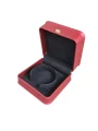 Deri Kelepçe & Bilezik Kutusu Lüks (Kırmızı)