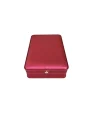 Deri Orta Boy (11X16 Cm) Mini Set Kutusu Lüks (Kırmızı)