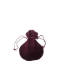 Kumaş Kese Bordo 100 Adet 11x14 Boy Takı, Altın Kesesi (ipli & Büzgülü)