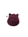 Kumaş Kese Bordo 50 Adet 11x14 Boy Takı, Altın Kesesi (ipli & Büzgülü)