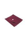 Kadife (SÜET) Zarf Kese Bordo 25 Adet 8x10 Boy Takı, Altın Kesesi (ÇITÇITLI)