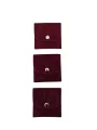 Kadife (SÜET) Zarf Kese Bordo 50 Adet 7x7 cm Boy Takı, Altın Kesesi (ÇITÇITLI)