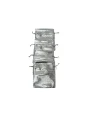 Lame 25 Adet 7X9 cm Boy Takı, Altın ve Hediye Kesesi(Gümüş)