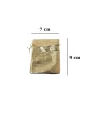 Lame 50 Adet 7X9 cm Boy Takı, Altın ve Hediye Kesesi (Altın)
