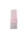 Organize tül Pembe 25 Adet 7x9 cm Boy Takı, Altın ve Hediye Kesesi