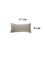 Süet Orta Boy Bileklik & Saat Ve Kelepçe Yastığı 8x17 Cm Ekru