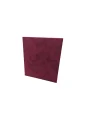 Yakut Süet Büyük Kare Set Kutusu (19x22 cm) (Bordo)