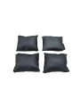 Yastık Düzenleyici (4 ADET) Deri Siyah Bileklik & Saat Ve Kelepçe 8x8 Cm