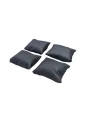 Yastık Düzenleyici (4 ADET) Deri Siyah Bileklik & Saat Ve Kelepçe 8x8 Cm