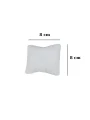 Yastık Düzenleyici (8 ADET)Tela Beyaz Bileklik & Saat Ve Kelepçe 8x8 Cm
